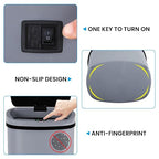 13 Gallon Trash Can | 50L Sensor Automatic Kitchen Trash Can - Image 4