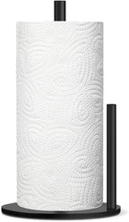 Paper Towel Holder Countertop, Premium Stainless Steel Black Paper Towel Holder by Unknown