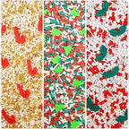 Confect Christmas Sprinkles | Christmas Sprinkles - Green White Gold Red Pearls I Christmas Tree Stocking & Snowflakes for Dessert Decorating- 5 Oz - Image 7