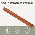 Muso Wood Sapele Wooden Dowel Rolling Pin - Image 3