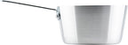 Winco Heavy-Duty Aluminum Tapered Sauce Pan, 4.25 Quart - Image 2