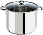 Ecolution Stainless Steel Stock Pot, Encapsulated Induction Ready Cooking Pot by Ecolution