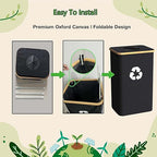 Recycling Bin for Kitchen Indoor Home, Large 100L/ 26 Gallon Recycle Bin - Image 2