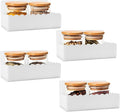 6 inch Spice Rack Wall Mounted, 4 Pack Spice Organizer Shelf by Douildhaiy