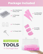 Kootek 32-Piece Piping Bags and Tips Set - Image 5