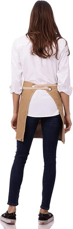 Chef Works Unisex Austin Half Bistro Apron - Image 4