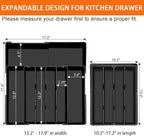 Spaclear Large Kitchen Silverware Organizer - Image 2