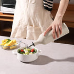 Sweejar Large Ceramic Olive Oil Dispenser Bottle, Opaque Oil Cruet Protects to - Image 3