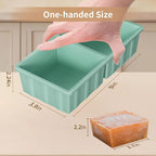 Silicone Freezer Tray for Soup Ice Cubes: 2-Cup Freezing Tray - Image 3
