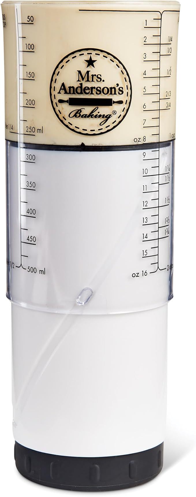 Mrs. Anderson's Baking Adjustable Liquid Dry Measuring Cup, 16.5-Ounce Capacity - Image 5