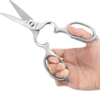 LIVINGO Kitchen Forged Shears Heavy Duty Come Apart Ultra Sharp Multi-function - Image 6