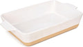 Dafuceramic Casserole Dish for Oven, 4.2 QT Baking Dish, 9x13 Large Porcelain by Dafuceramic