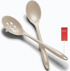 Silicone Slotted Spoons for Cooking by VOVOLY