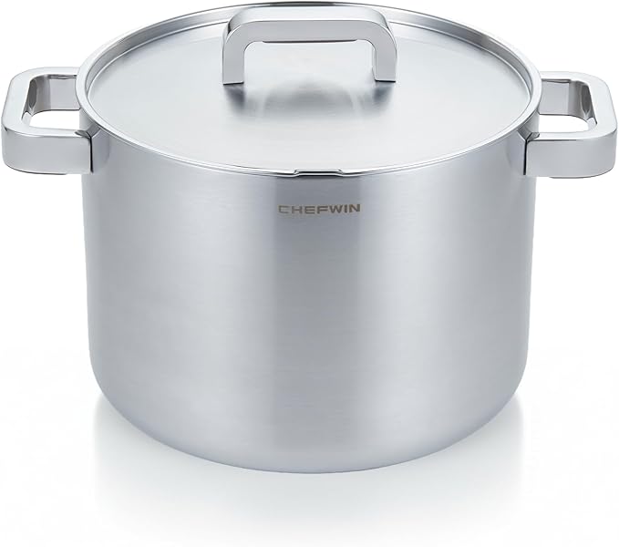 316 Stainless Steel 8.5 Quart Stock Pot by CHEFWIN