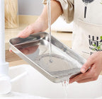 Extra Small Baking Sheet Pans Stainless Steel 304 Tiny Little Serving Tray 9.3 - Image 5
