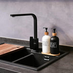 MOMEEMO Soap Dispenser Set, Contains Hand and Dish Soap Dispenser, Suitable - Image 2