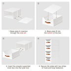 Homsorout Stackable Storage Drawers - Image 6
