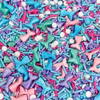 Sprinkles | Mermaid Sprinkles | 4 oz | Cupcake Sprinkles | Cake Sprinkles | Purple and Teal Sprinkles | Manvscakes - Image 3
