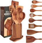 Wooden Spoons for Cooking Set of 10 - Image 8