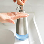 AUMIO Soap Dispenser with Non-Slip Silicone Pad, 2 Pack Kitchen Dish Refillable - Image 2