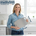Real 99.85% Pure Titanium Cutting Board Non-Toxic 11.45" x 8.15"- BPA Free - Image 7