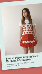 Vintage Floral Apron for Women - Image 7