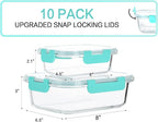 Glass Meal Prep Containers - Image 2