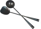 ZhenSanHuan Chinese Traditional HandMade Iron Spatula & Ladle Wok Tool Set by %E8%87%BB%E4%B8%89%E7%8E%AF