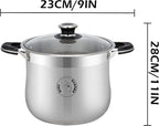 Vivicreate 14.5 Quart Stainless Steel Stock Pot - Image 2
