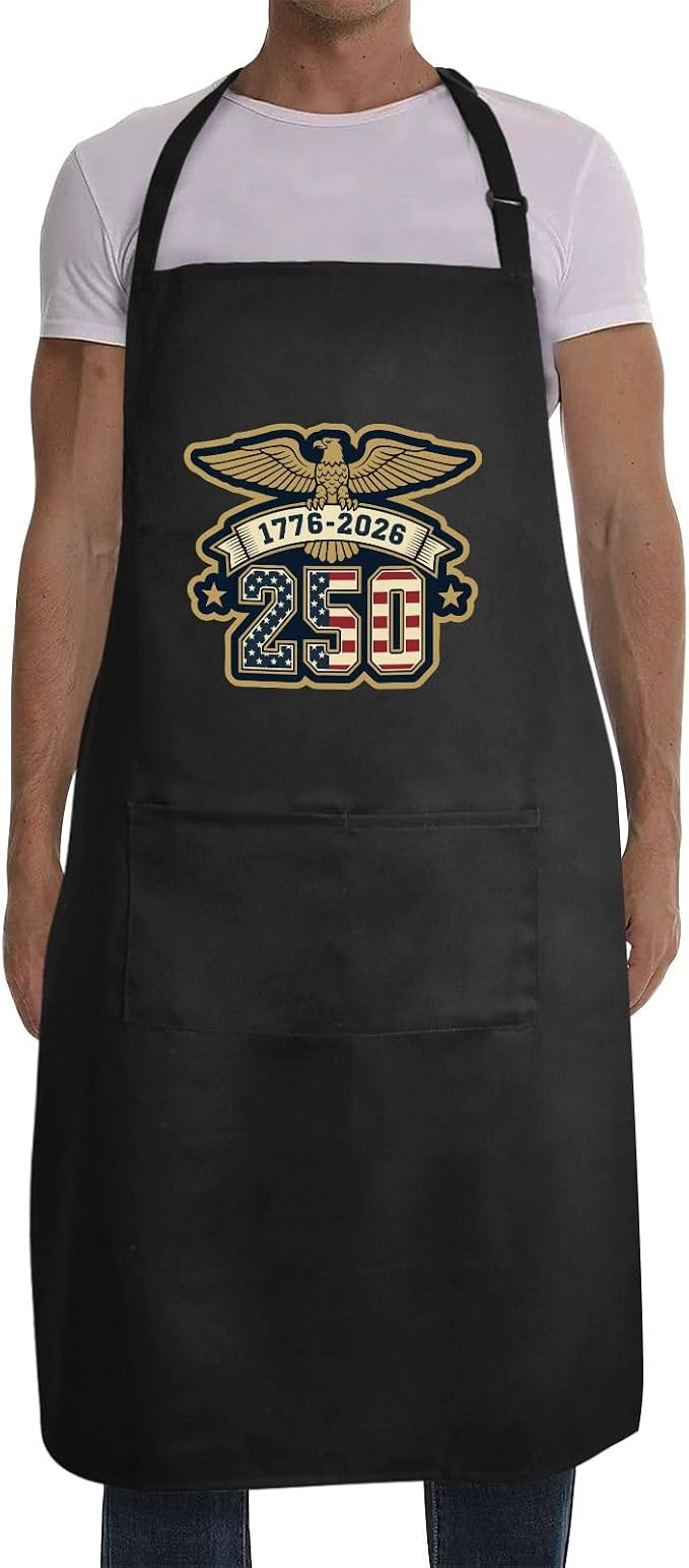 Us 250 Years Of Freedoms Apron by Unknown