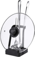 NiHome Versatile Pot Lid Ladle Holder Multipurpose Spatula Pad Book Cutting by NiHome
