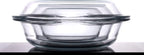 Set of 6 Round Glass Casserole Dishes, Nesting Glass Baking Dish Set - Image 3