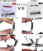 Professional Waiter Corkscrew Wine Openers Set, Heavy Duty Stainless Steel - Image 4