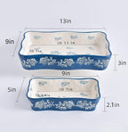 Wisenvoy Casserole dishes for oven Lasagna pan 2-Pcs Baking dish Casserole dish - Image 7