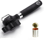 Safety Manual Can Tin Opener, Stainless Steel Ergonomic Anti Slip Design - Image 7