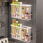 3 Piece Kitchen Cabinet Door Storage Box, Self Adhesive Wall Mounted Storage - Image 4