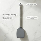 Vayvnt 4 PCS Cooking Utensils Set, Silicone Kitchen Spatula Set - Image 8