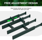 ANTOWIN Expandable Bamboo Drawer Dividers Organizers, Drawer Separators Splitter - Image 6