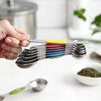 Spring Chef Stainless Steel Magnetic Measuring Spoons Set - Image 8