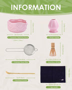 Matcha Whisk Set, Ceramic Matcha Set Includes Matcha Bowl - Image 6