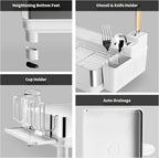 Ewaiira Dish Drying Rack, 304 Stainless Steel Dish Racks - Image 7