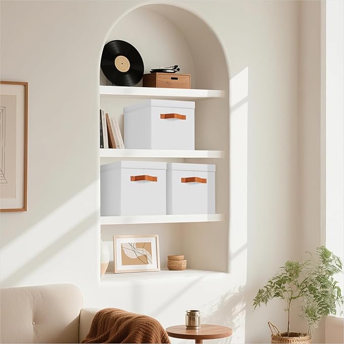 Homsorout Storage Bins with Lids - Image 2
