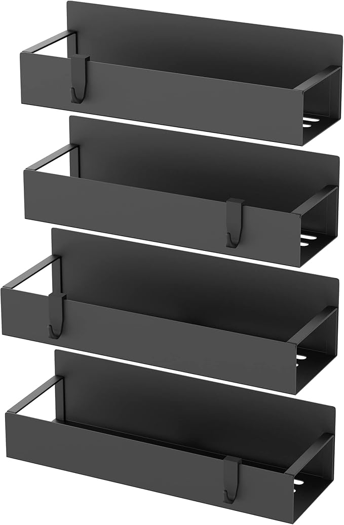 HuggieGems 4 Pack Magnetic Spice Storage Rack Organizer - Image 5