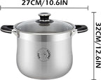 Vivicreate 22.5 Quart Stainless Steel Stock Pot - Image 2