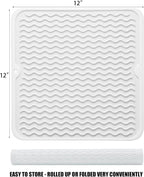 Silicone Dish Drying Mat for Multiple Usage, Easy clean, Eco-friendly, - Image 2