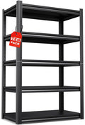 Set of 10, Adjustable Heavy Duty Metal Shelving Unit and Storage Large Rack by Unknown