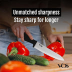 Vos Ceramic Knife Set with Peeler, Ceramic Knives Set - Image 3