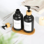 KASUNTING Hand and Dish Soap Dispenser Set, Plastic Kitchen Soap Dispenser Set - Image 8