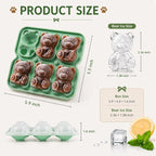 Bear Ice Cube Tray Mold - Image 2
