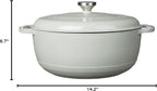 Lodge 7.5 Quart Enameled Cast Iron Dutch Oven - Image 5